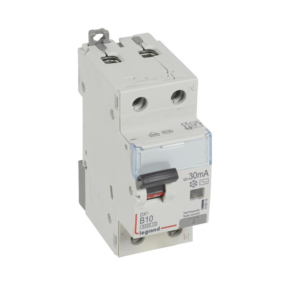 wyłącznik różnicowo nadprądowy P 312 B 10/ 30mA AC DX3