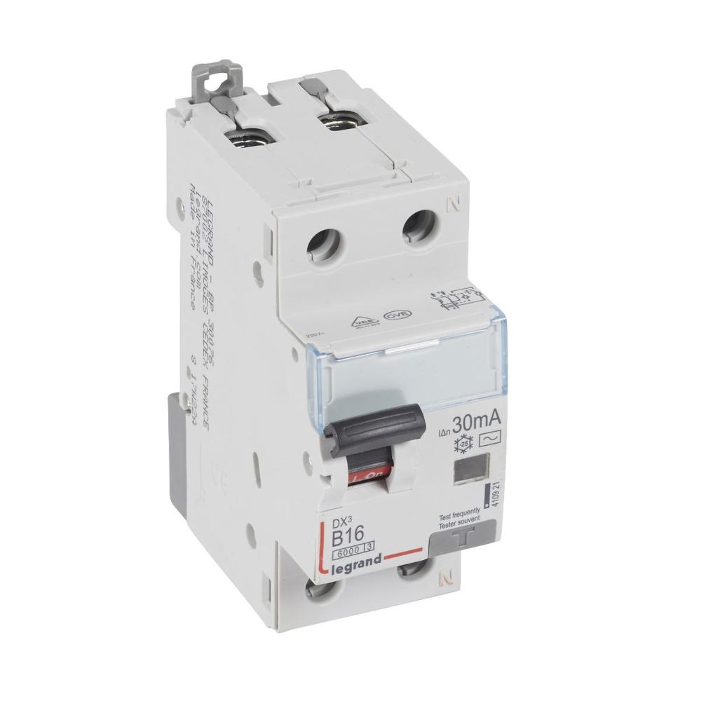 wyłącznik rozn.P312 DX3 B16 30mA 2P AC