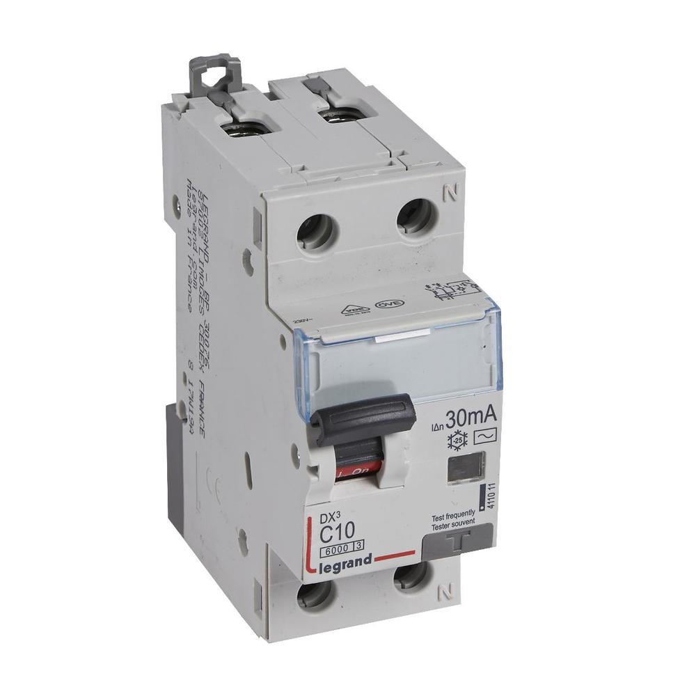 wyłącznik rozn.P312 DX3 C10 30mA 2P AC