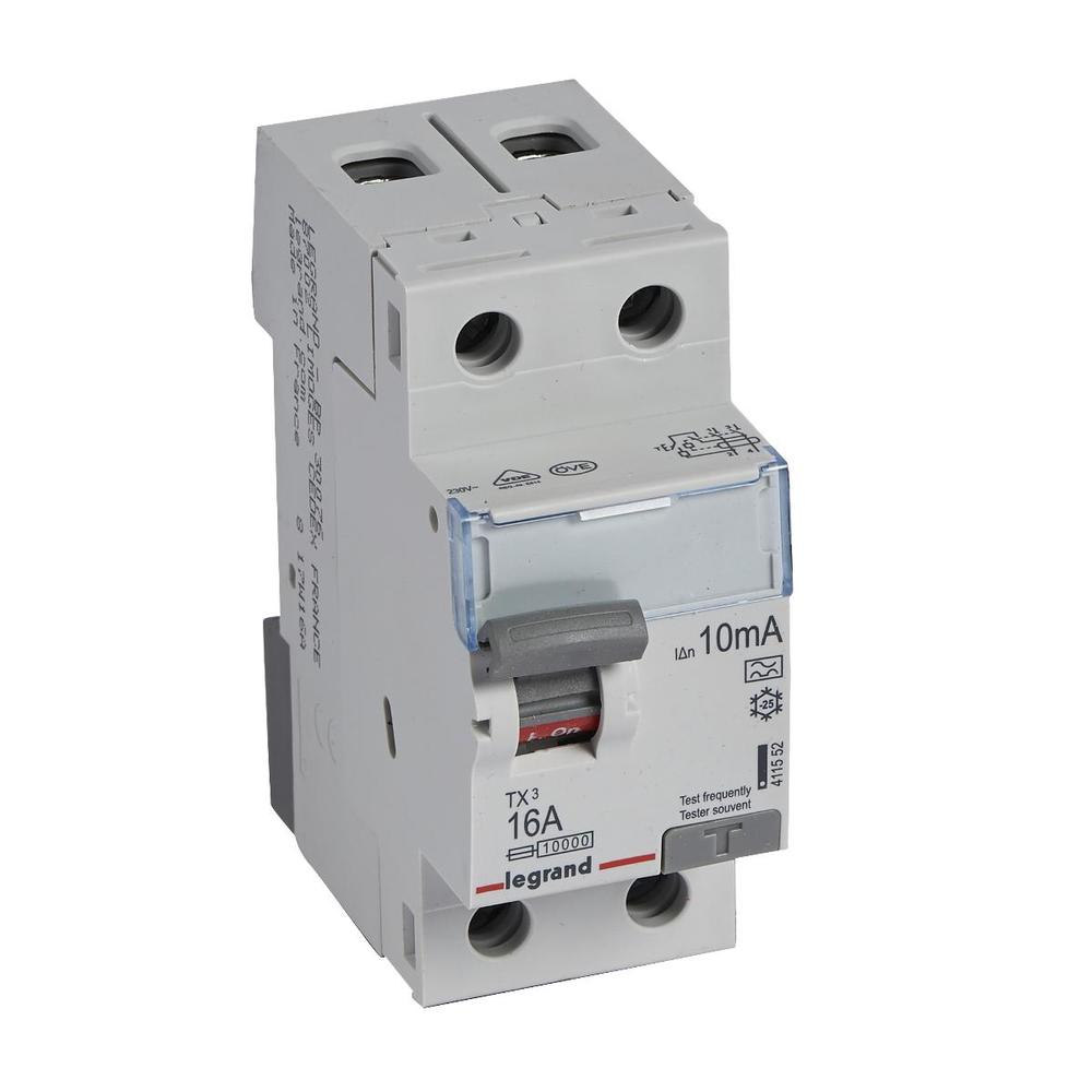 wyłącznik różnicowoprądowy P 302 16 /10mA TYP A TX3 411552