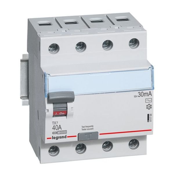 wyłącznik różnicowoprądowy TX3 P304 40A 30mA AC 4P