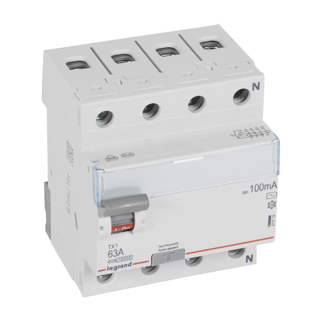 wyłącznik różnicowoprądowy P 304 63/100mA AC 4P