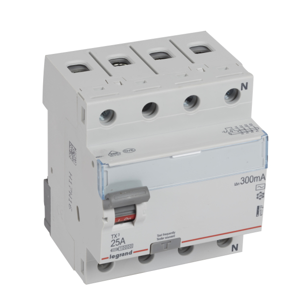 wyłącznik różnicowoprądowy P304 TX3 25A 300mA 4P AC