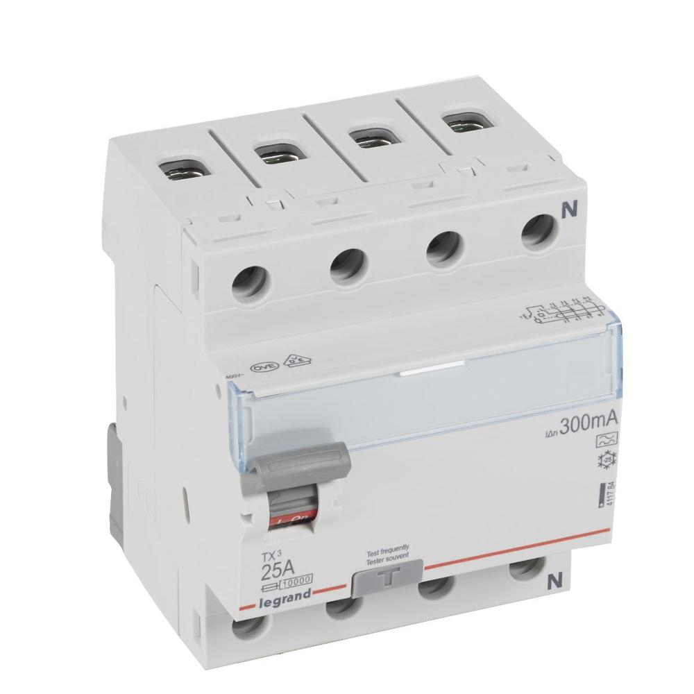 wyłącznik różnicowoprądowy P304 TX3 25A 300mA 4P A