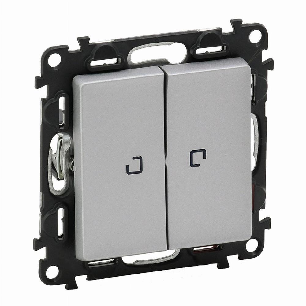 łącznik VALENA LIFE świecznikowy podświetlany aluminium 752328