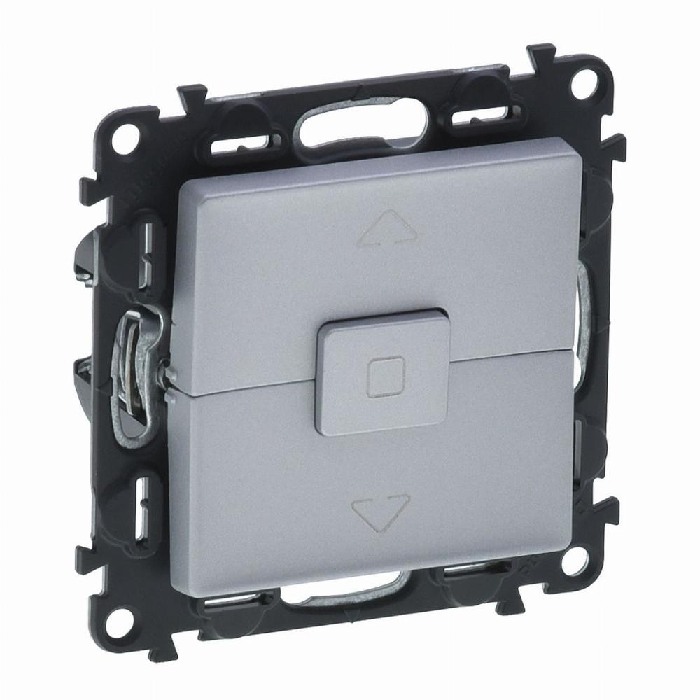 łącznik VALENA LIFE ster.rolet 10A aluminium