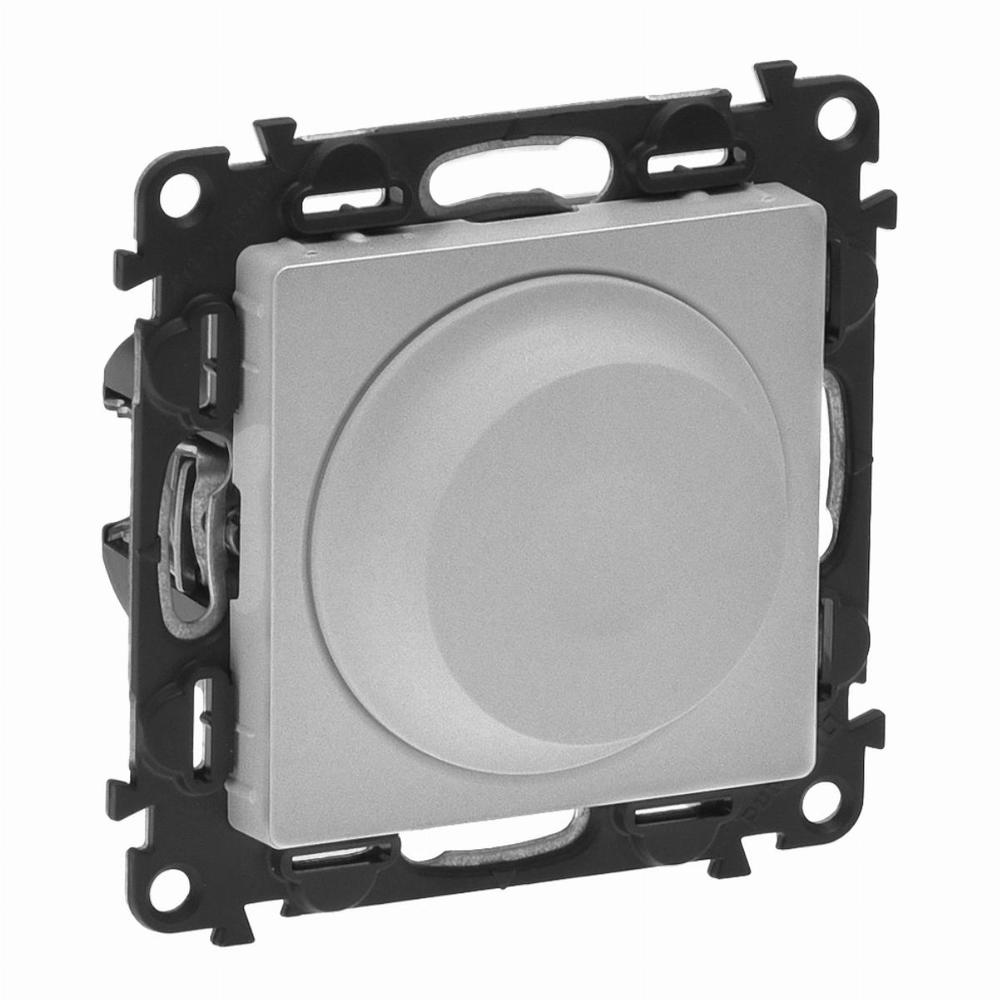 ściemniacz VALENA LIFE obrot.5-400W 5-75W LED aluminium 752360