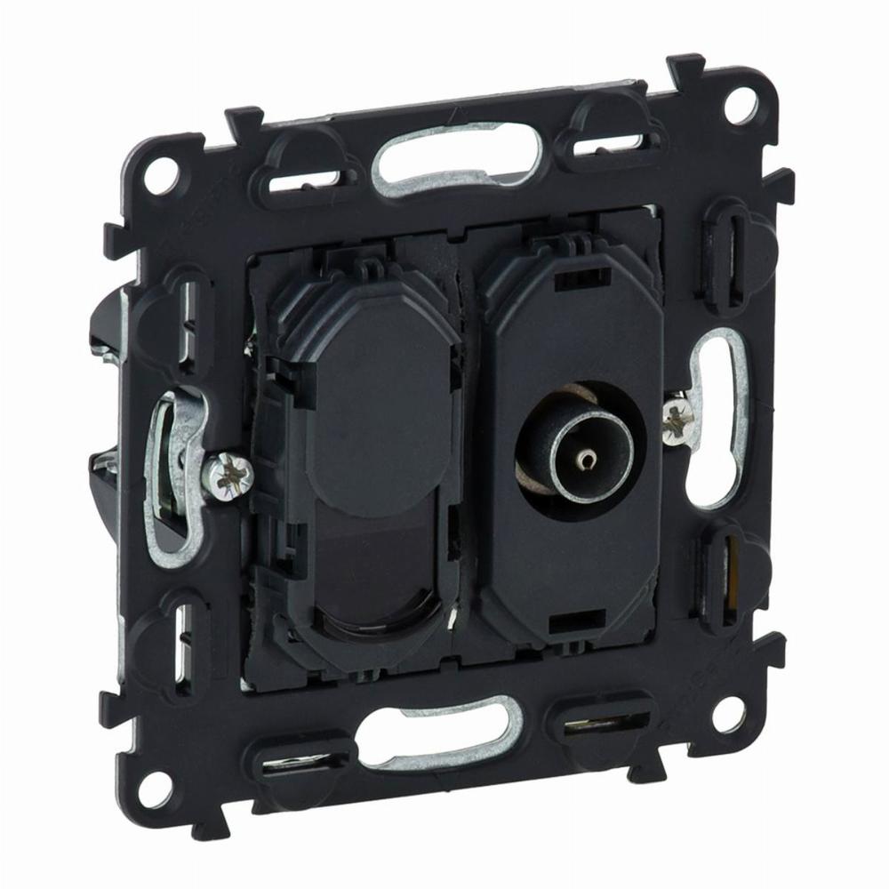 gniazdo VALENA LIFE TV+RJ45 kat.6 UTP LEG-753055