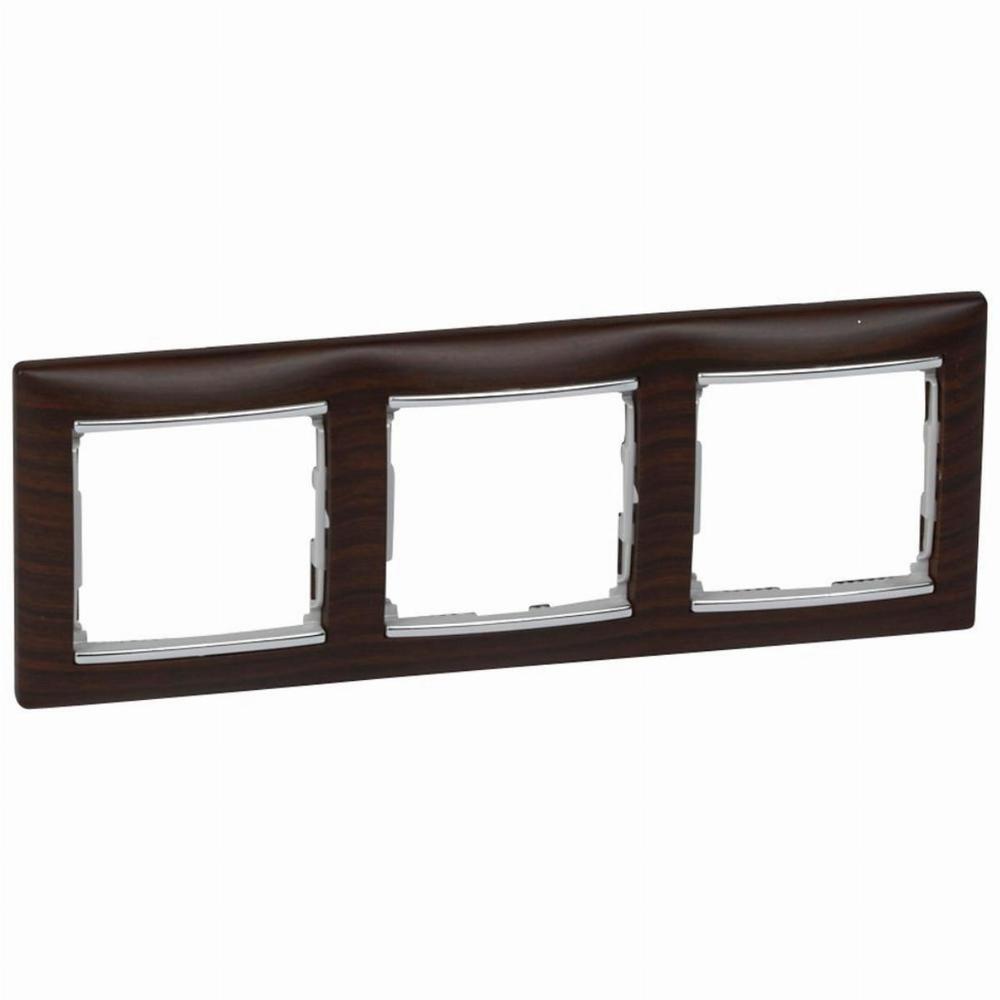 ramka VALENA 3-kr.wenge/srebro