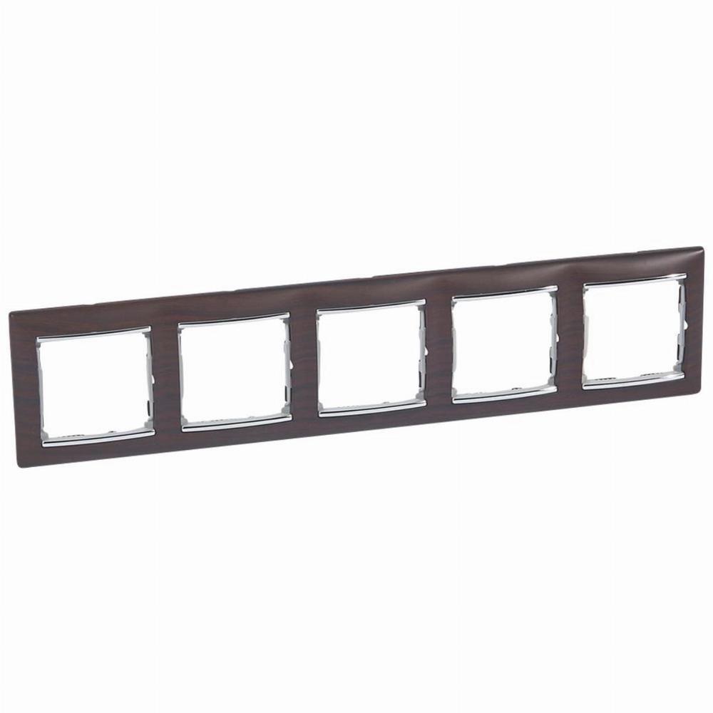 ramka VALENA 5-kr.wenge/srebro