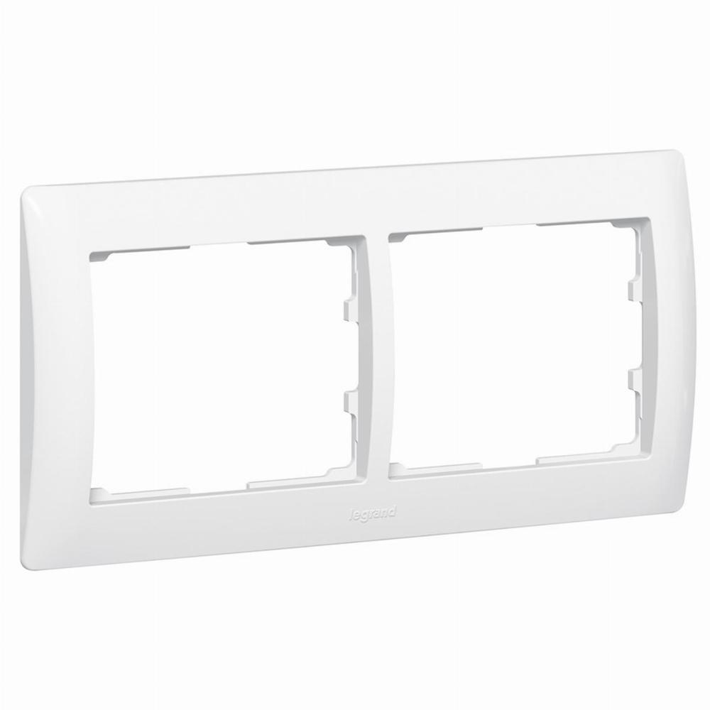 ramka LIFE 2-kr.poziom arctic