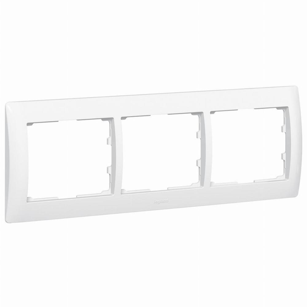 ramka LIFE 3-kr.poziom arctic