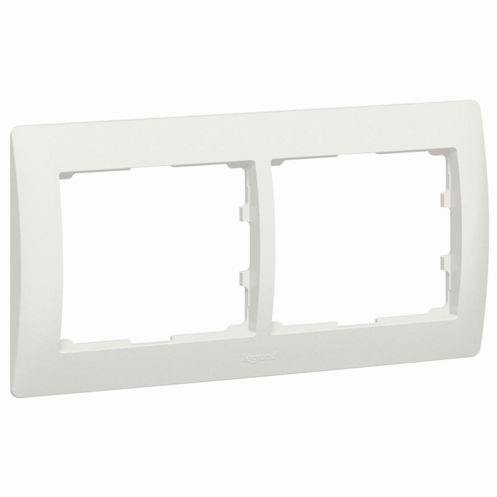 ramka LIFE 2-kr.poziom pearl