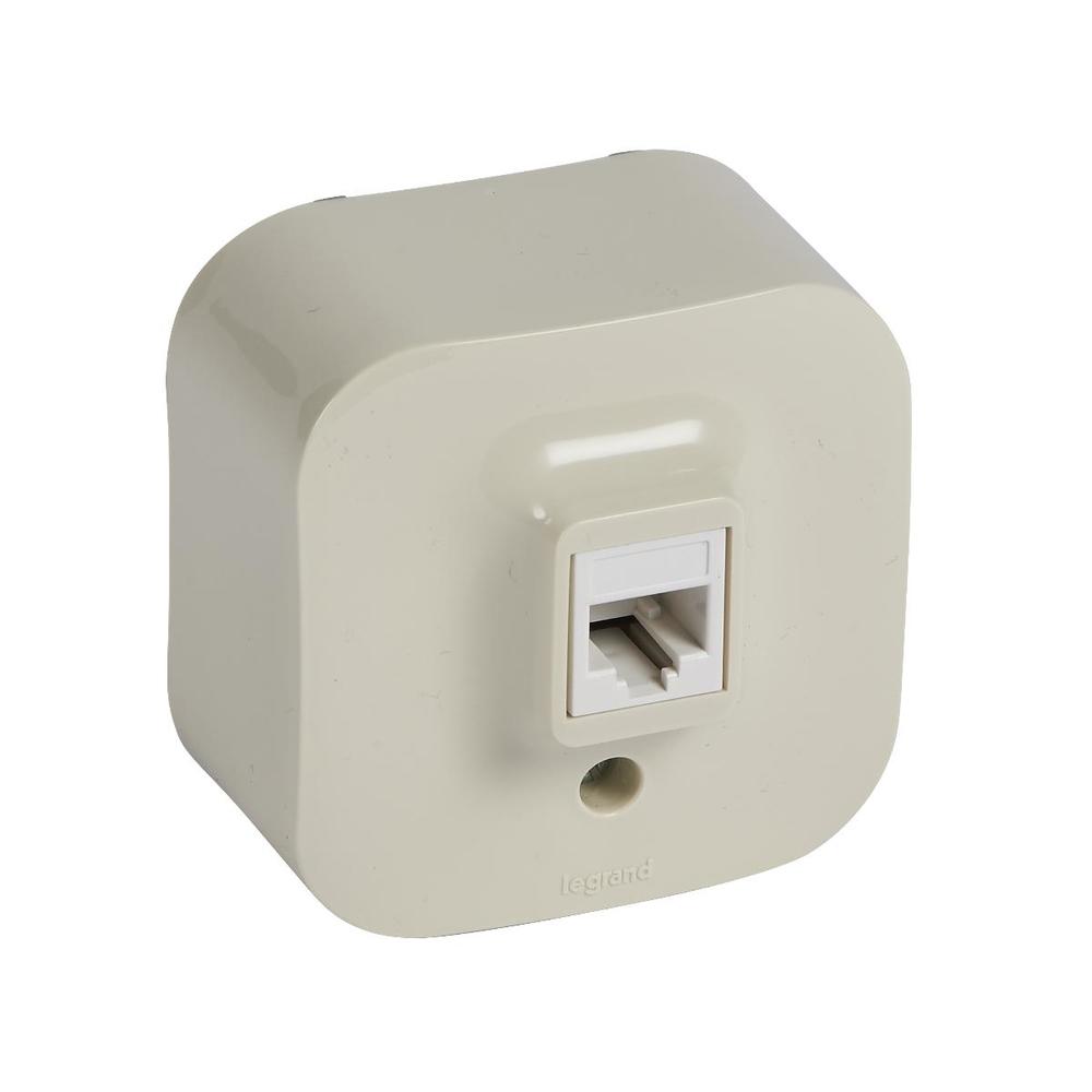 gniazdo FORIX IP.20 1XRJ11 n/t krem.