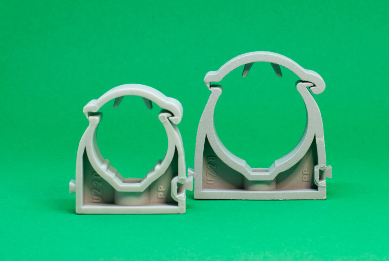 uchwyt zamykany UZ 22 szary RAL7035 op.=100szt.