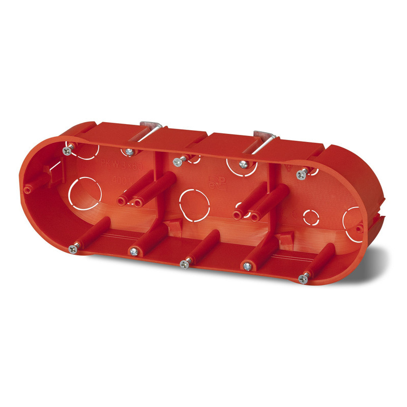 puszka p/t PK-3x60 k/g płytka pomaranczowa z wkretami karton-gips
