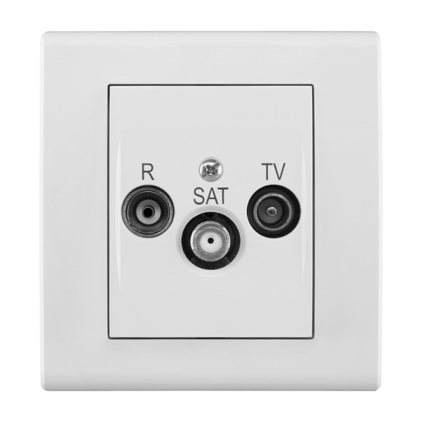 CATRIN GPT R-TV-SAT białe b/R