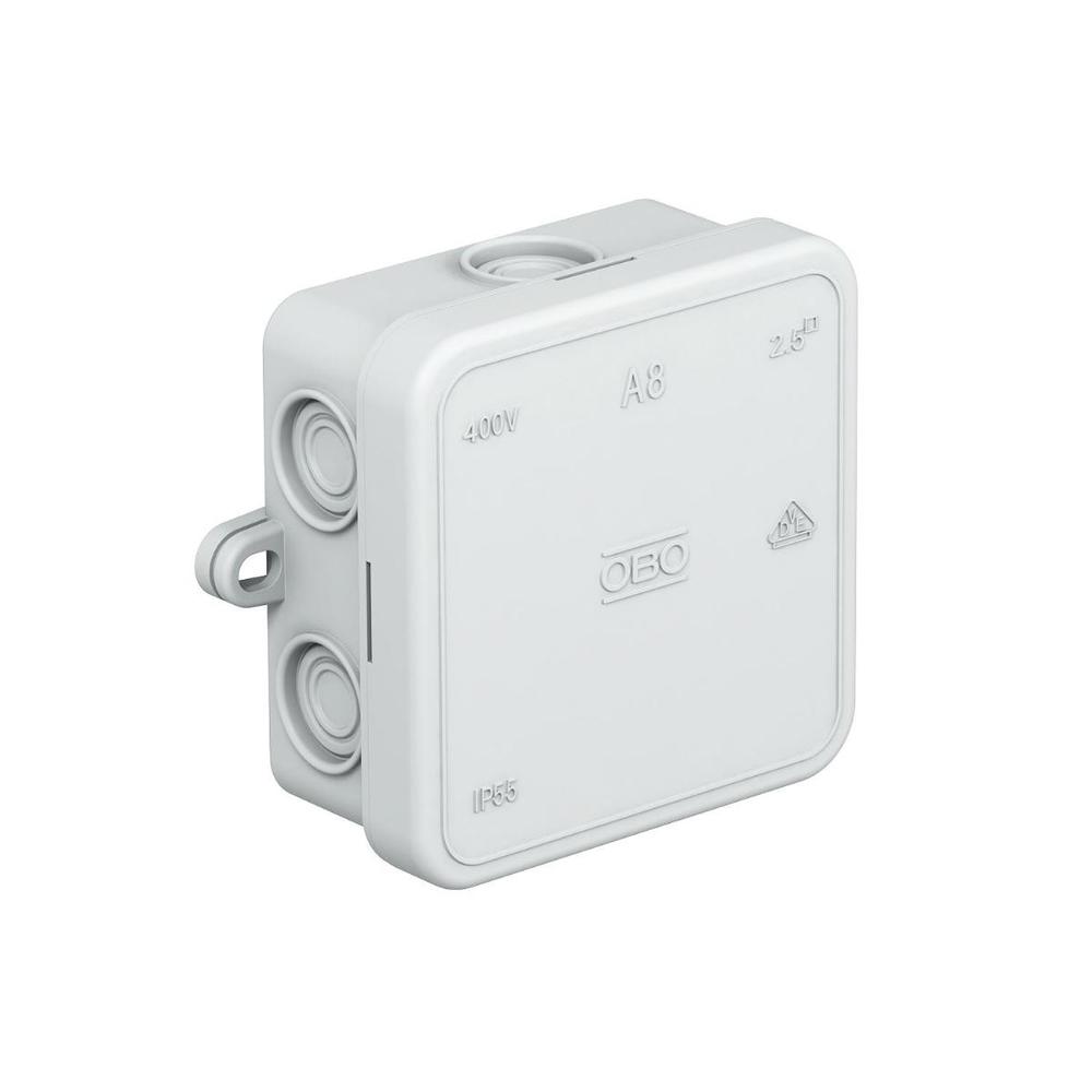 skrzynka/puszka rozgałęźna75x75x36 IP55 A8 n/t 2000016