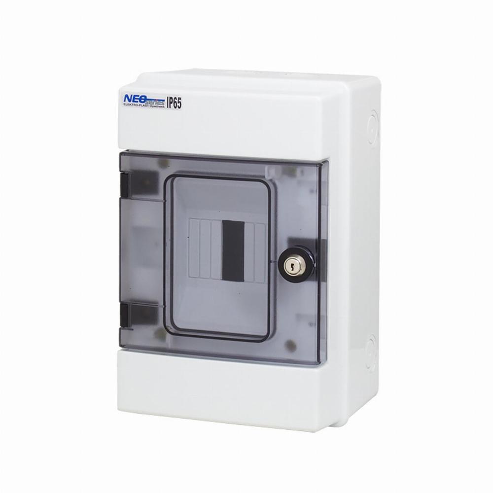 Rozdzielnica hermetyczna RH-4/Z (z zamkiem) (500V AC ,1000V DC)