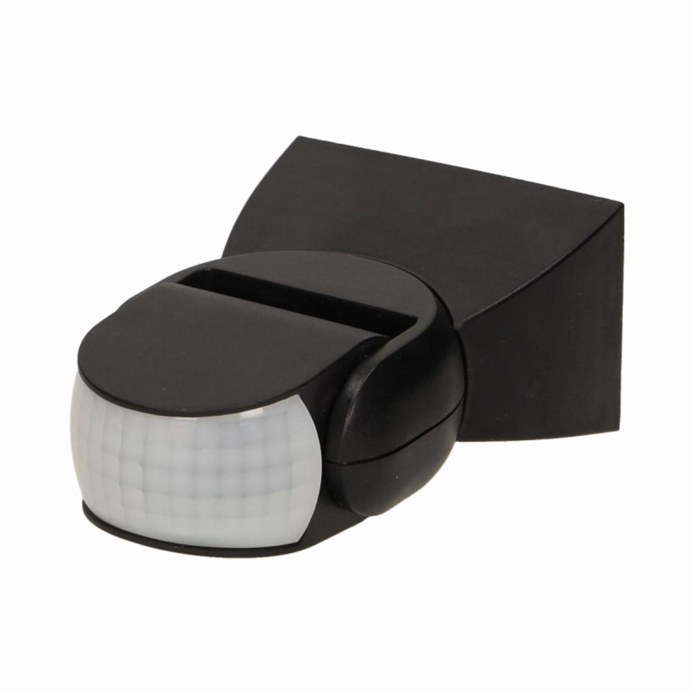 Czujnik ruchu 180st., regulacja pionowa i pozioma, IP65, 1200W, czarny