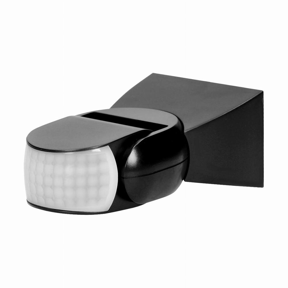 Czujnik ruchu 360/180st. 2 sensory, IP65, 1200W, czarny
