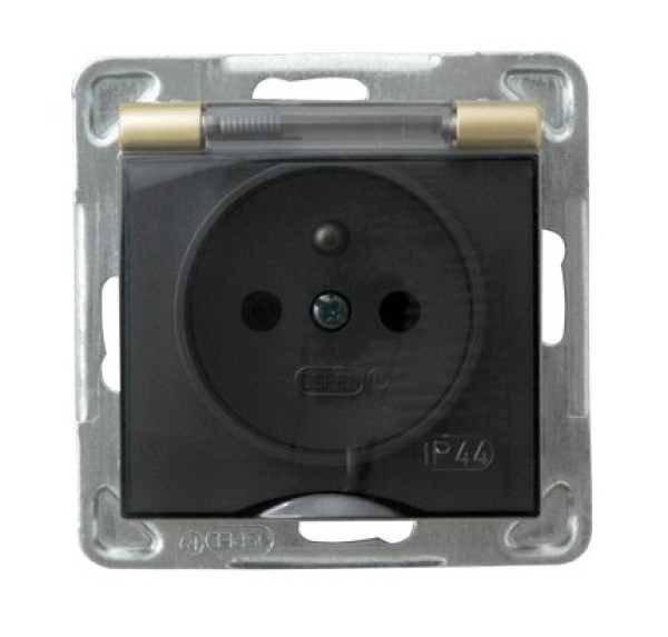 gniazdo IMPRESJA pojedyncze hermetyczne b/r zlot GPH-1YZ/m/28/d 1018