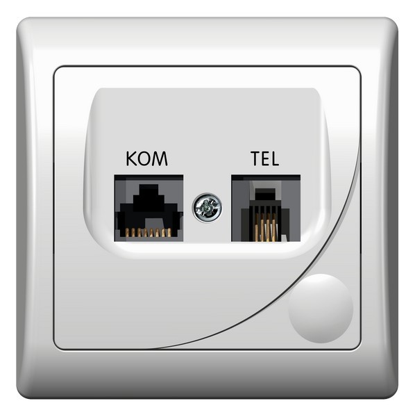 gniazdo EFEKT komputerowe telefoniczne GPKT-F 980
