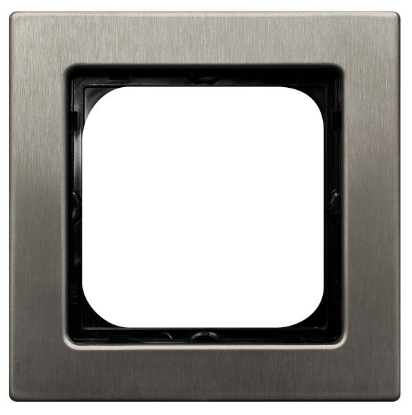 ramka SONATA 1-kr. stal inox R-1RM/37 1112