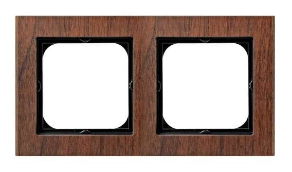 ramka SONATA 2-kr.drewno R-2RW/34