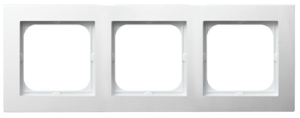 ramka AS 3-kr. biały R-3G/00 1349