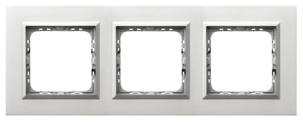 ramka SONATA 3-kr. alum. R-3RAC/35/38