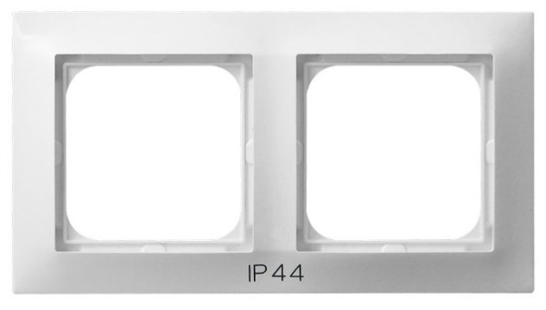ramka IMPRESJA 2-kr.biały IP44 RH-2Y/00 1046