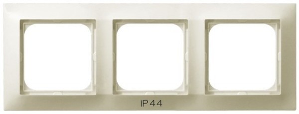 ramka IMPRESJA 3-kr. krem IP44 RH-3Y/27 1046