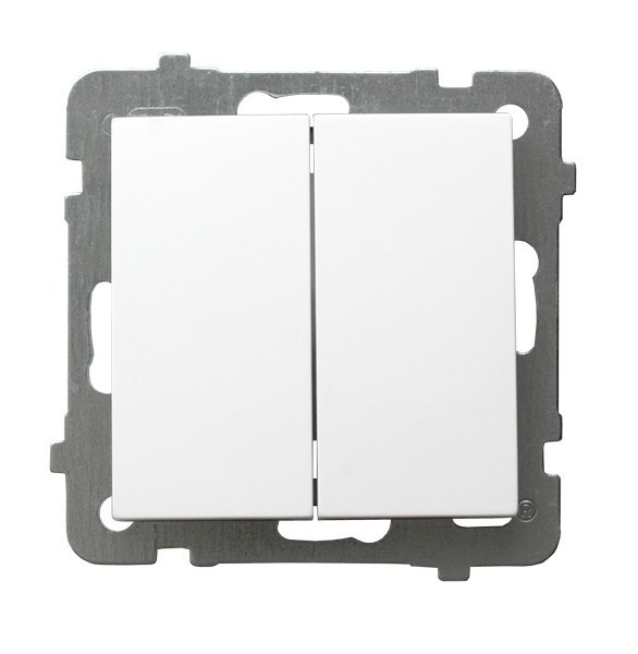 łącznik AS świecznikowy b/r biały LP-2G/m/00 1301