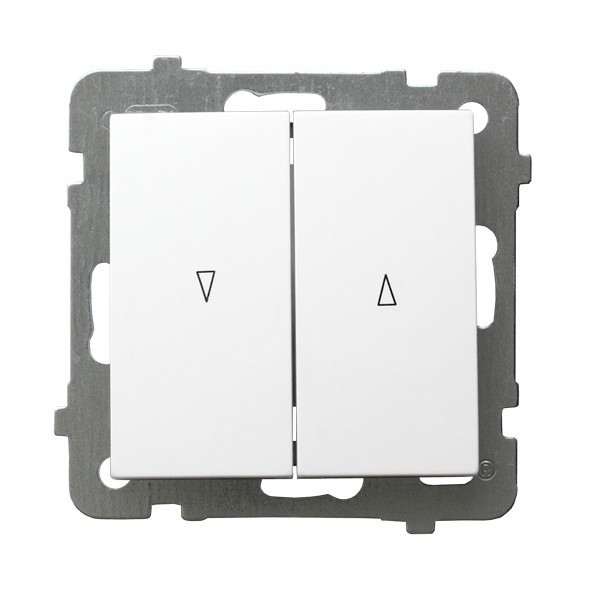 łącznik AS żaluzjowy b/r biały LP-7G/m/00 1305