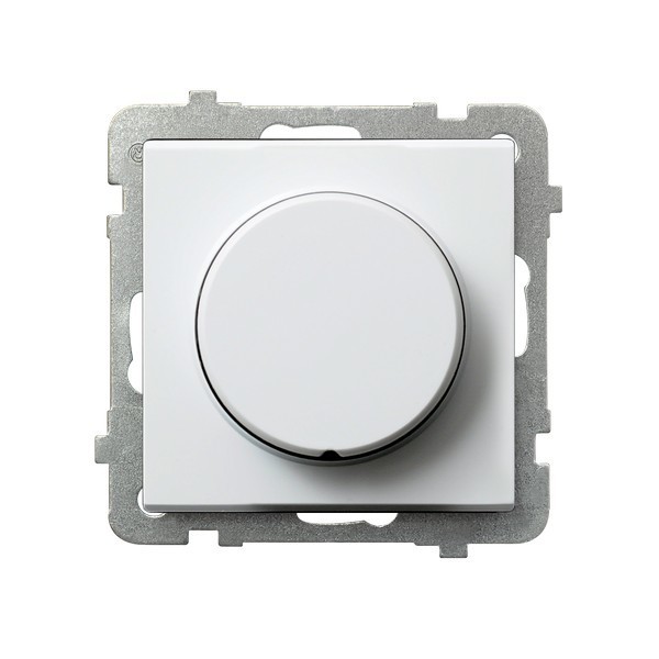 ściemniacz SONATA obrot. biały do LED LP-8RL2/m/00
