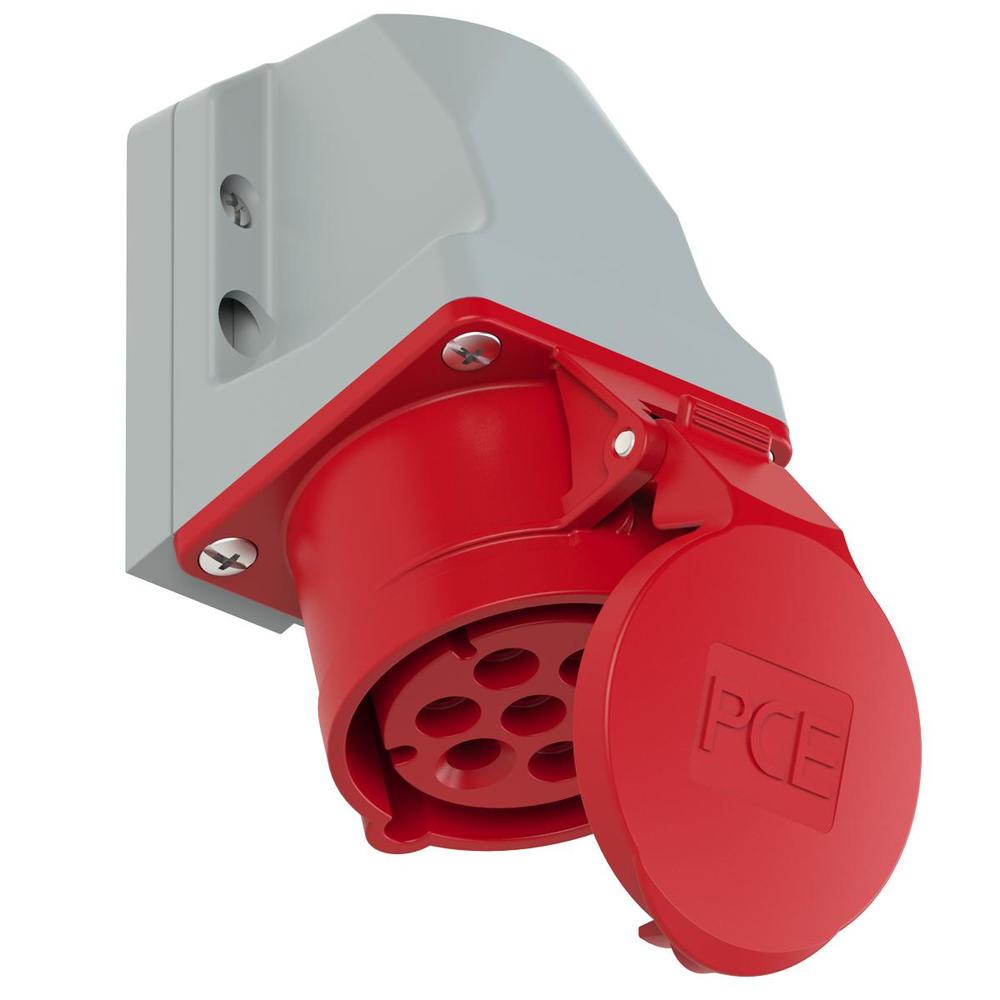 gniazdo siłowe stałe 16A/7P 400V 5P+Z+N IP44