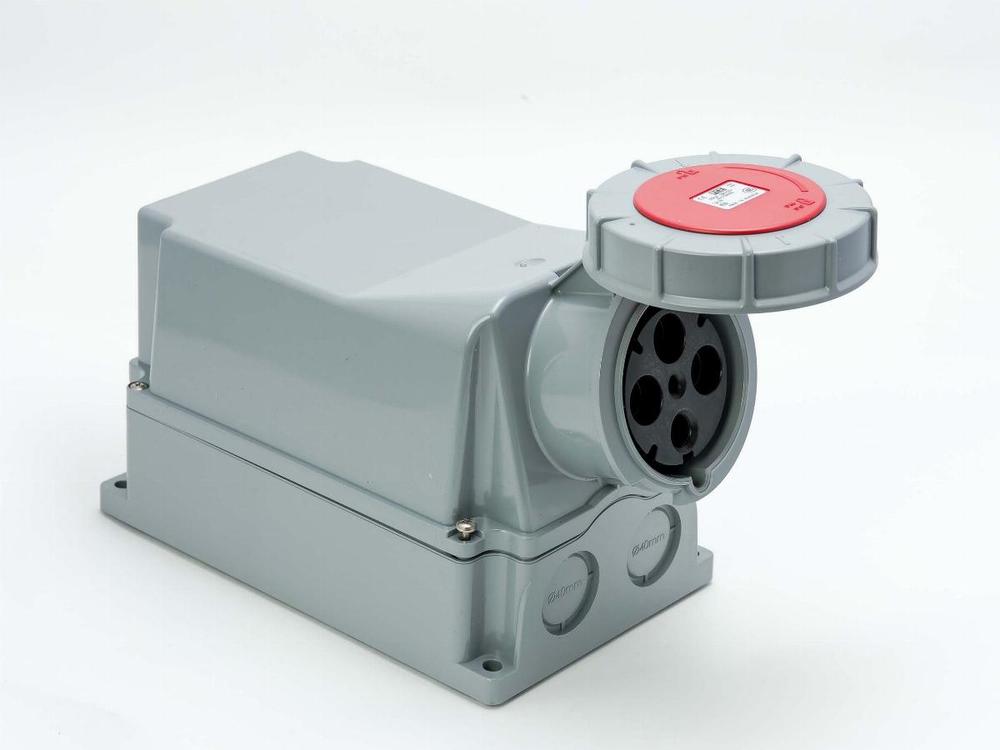 gniazdo siłowe stałe 125A/4P 400V 3P+Z IP67 bez dławika