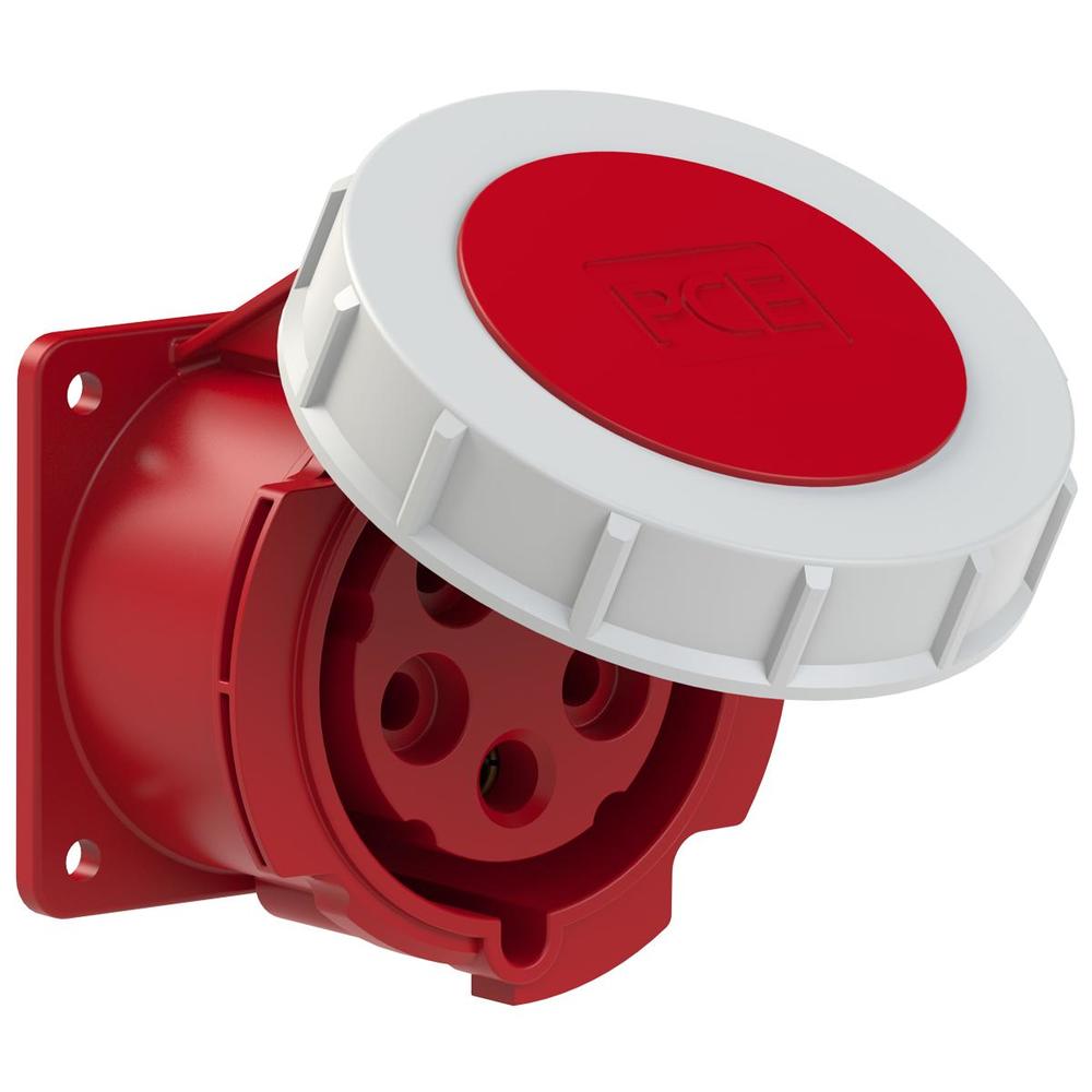 gniazdo siłowe tablicowe proste 32A/5P 400V POWER TWIST 75x75mm IP67