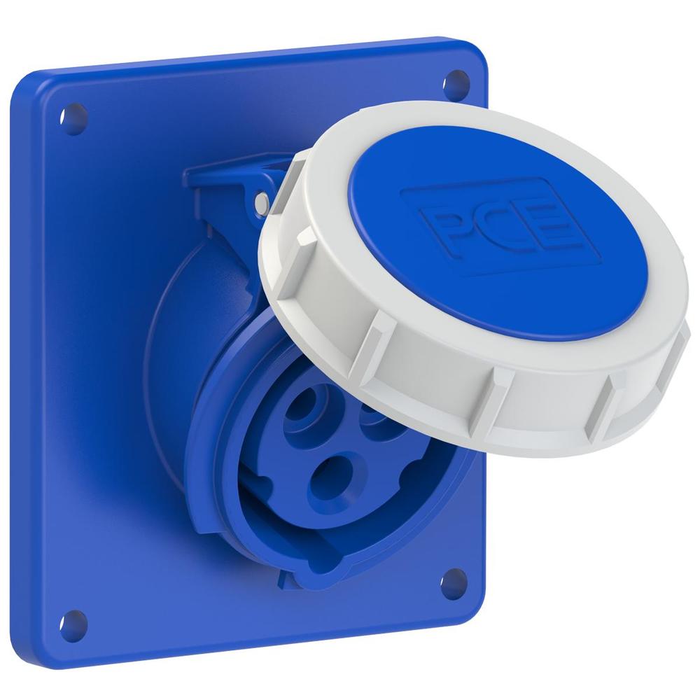 gniazdo tablicowe skośne 16A/3P 230V POWER TWIST 70x85mm IP67