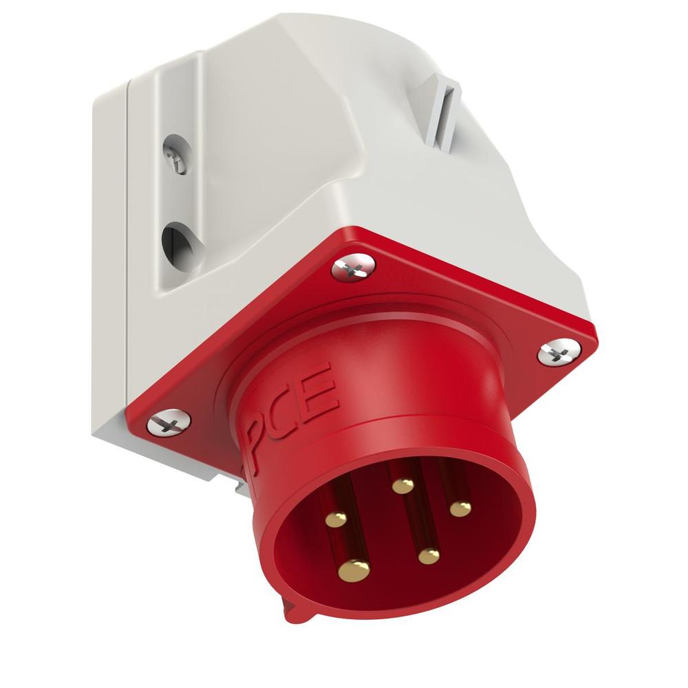 wtyczka siłowa odbiornikowa stała 16A/5P 400V 3P+Z+N IP44