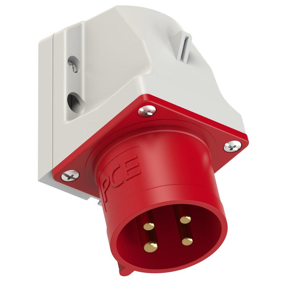 wtyczka siłowa odbiornikowa stała 32A/4P 400V 3P+Z IP44