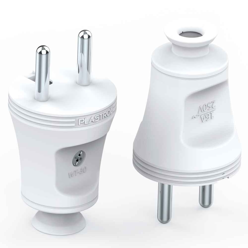 wtyczka rozbieralna prosta WT-30 2P+Z 16A/230V
