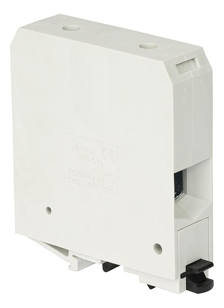 złączka ZG-G70 szara TS-35