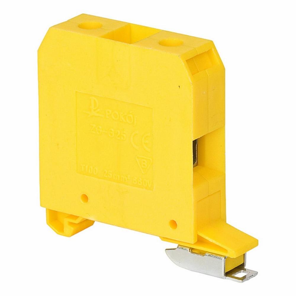złączka ZG-G25/TS35 zolta