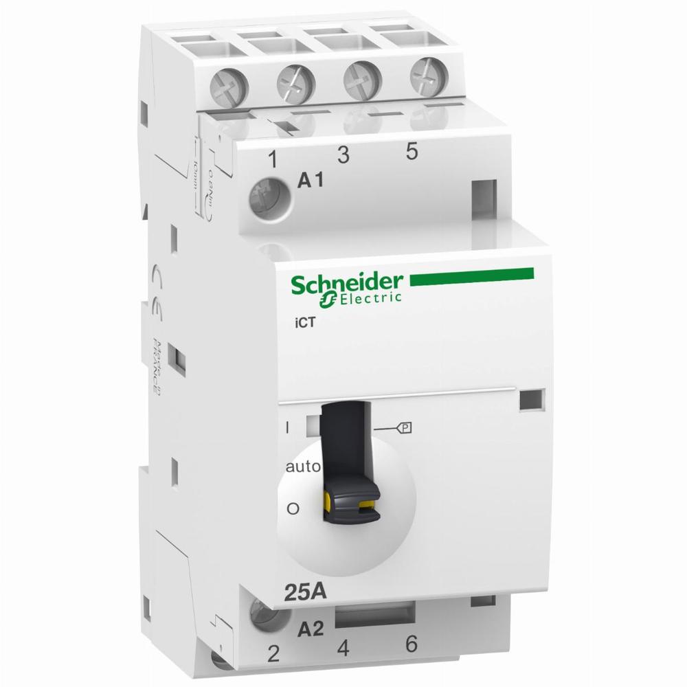 Stycznik modułowy Acti9 iCT50r-25-40-24 25A 4NO 50/50Hz 24 VAC