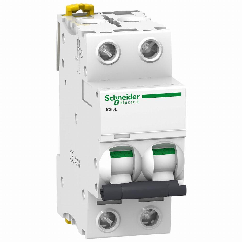 Wyłącznik nadprądowy Acti9 iC60L-C6-2 C 6A 2-biegunowy