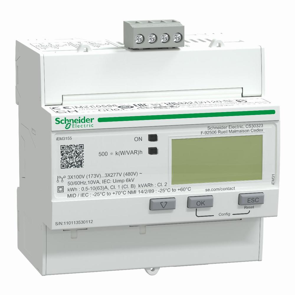 licznik kWh iEM3155 - 63A modbus MID