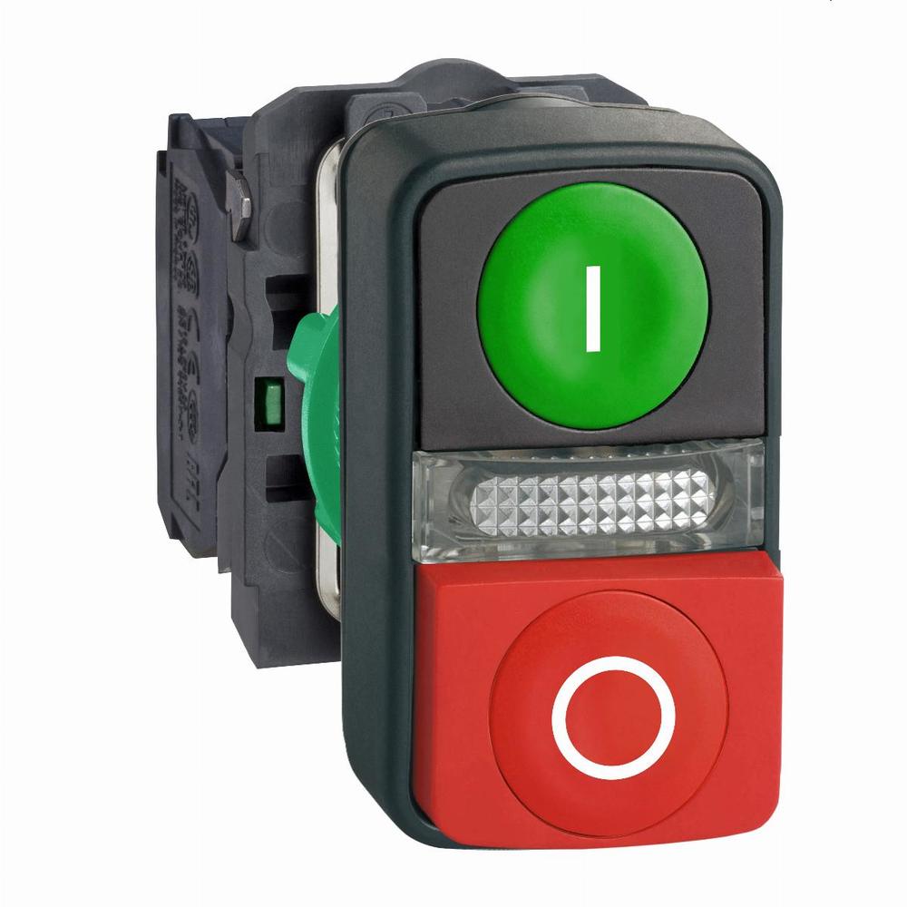 przycisk sterowniczy 22mm z podswietl. LED