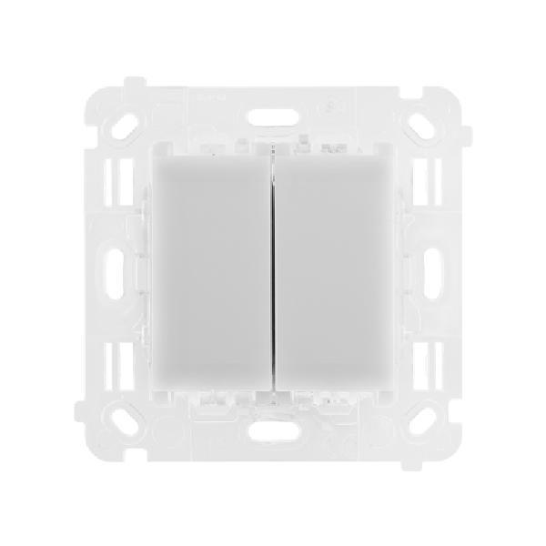 SIMON 54 TOUCH wyłącznik/przycisk podwójny uniwersalny 230V 2x6A